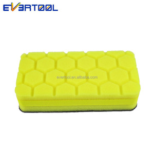 EVERTOOL Tampon de nettoyage pour detailing automobile Hex-logic, applicateur de polissage manuel, éponge de nettoyage, tampon d'argile pour éliminer les contaminants sur la peinture - Product Image 3