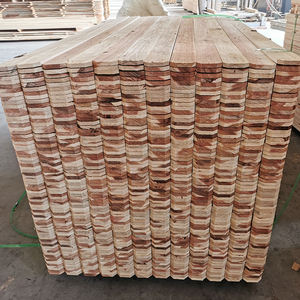 Valla de madera Piquetes Cercado de madera de cedro con oreja de perro y la lona en la parte superior - Product Image 4