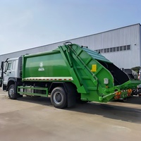 Camion compacteur de déchets Howo 4x2 15CBM à vendre en Afrique de l'Est