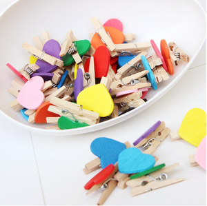 Petites pinces <span class=keywords><strong>à</strong></span> <span class=keywords><strong>linge</strong></span> <span class=keywords><strong>en</strong></span> <span class=keywords><strong>bois</strong></span> rectangulaires pour baby shower, cadeaux pour garçons, artisanat, photos, clips pour photos, emballage <span class=keywords><strong>en</strong></span> sachet OPP - Product Image 6