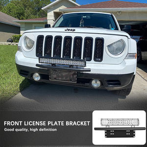 Commercio all'ingrosso alluminio LED barra luminosa staffa di montaggio <span class=keywords><strong>targa</strong></span> anteriore luce barra staffa <span class=keywords><strong>targa</strong></span> all'ingrosso Automotive - Product Image 6