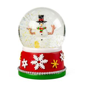 Custom 45 65 80 <span class=keywords><strong>100</strong></span> 120 150 in resina di cristallo cristallo globo di neve natale palla di neve acqua palle di neve per la decorazione della casa - Product Image 1