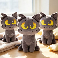 Buat Boneka Kucing Kartun Squish Sendiri Produsen Mainan Boneka Kustom Merek Mainan Hewan Boneka Lucu dan Lembut untuk Bayi