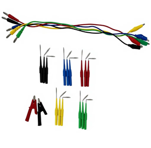 Cables de puente eléctricos, pines de prueba traseros para multímetro, kit de prueba de conectores automotrices, cables de prueba para multímetro - Product Image 4
