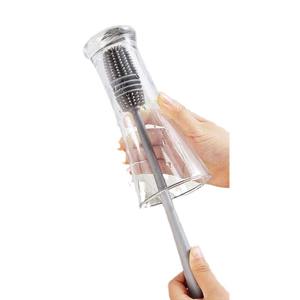 वाश कप कलाकृतियाँ घूर्णन कप ब्रश दूध की बोतल ब्रश विशेष लंबे हैंडल अंतराल चाय - Product Image 5