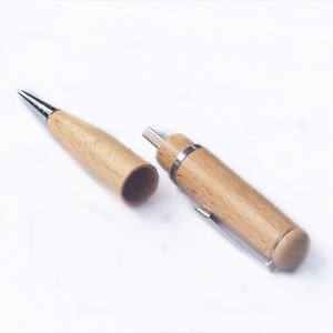 ¡Oferta! Unidad USB de bolígrafo de madera de 8GB personalizada, memoria de disco <span class=keywords><strong>flash</strong></span> USB, gran oferta, 2 unidades - Product Image 3