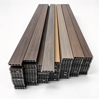 Planche de terrasse en composite d'aluminium, extrudée, écologique, antidérapante, imperméable, ignifuge, pour extérieur