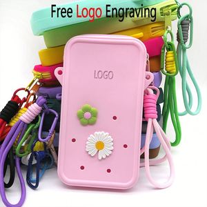 Beauty <b>Makeup</b> Bag Silicone Waterproof Storage Bag Bathroom Vanity <b>Makeup</b> Bag for Women with Strap Handle Multi-color - Product Image 2