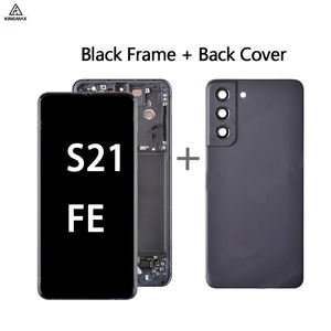 หน้าจอ AMOLED ขนาด6.4 ''สำหรับ <span class=keywords><strong>Samsung</strong></span> <span class=keywords><strong>Galaxy</strong></span> <span class=keywords><strong>S21</strong></span> <span class=keywords><strong>FE</strong></span> 5G <span class=keywords><strong>G990</strong></span> G990B G990U G990B /ds อะไหล่หน้าจอสัมผัสพร้อมฝาหลัง - Product Image 3