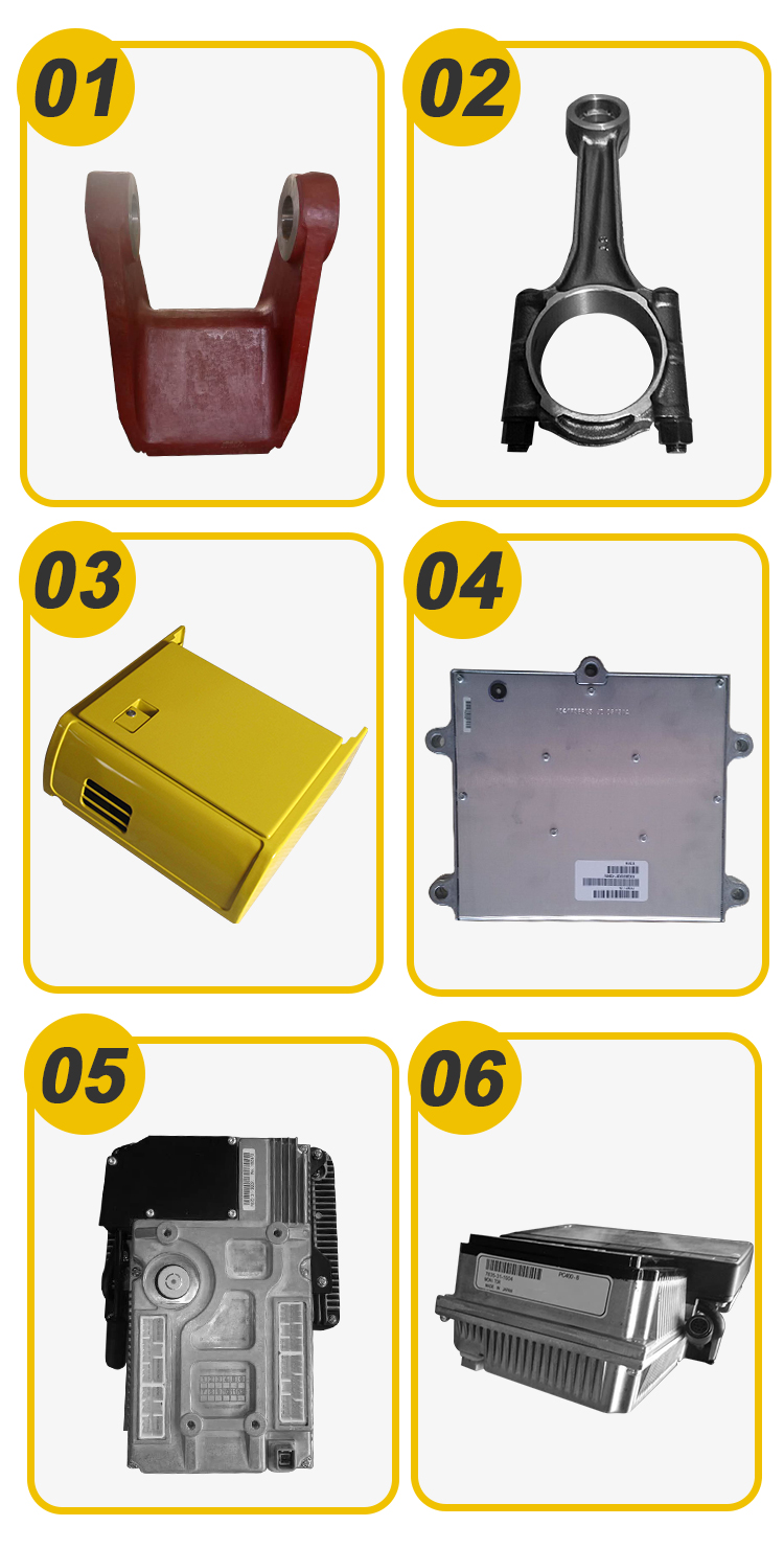 One Year Warranty Dumper Original Parts HD465-7 Cylinder Head