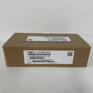มอเตอร์เซอร์โว AC ยี่ห้อ Yaskawa รุ่น SGM7J-01AFC6S ของแท้ 100% ใหม่เอี่ยม - Product Image 1