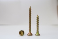 Yellow Zinc Plated Drywall Screws Bugle Head Self Tapping Fasteners for Wood Framing