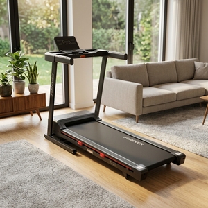 Caminadora de Nuevo Diseño con Funciones 4 en 1: <span class=keywords><strong>Correr</strong></span>, Caminar, Caminar en Espalda Recta, Vibración, Función de Deslizamiento - Product Image 5