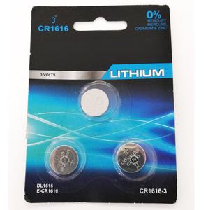 High Power 3V Lithium Button Coin Cell <b>CR1616</b> <b>Battery</b> for Toys Remote Control Polar Watch - Product Image 6