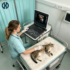 Ecógrafo <span class=keywords><strong>Doppler</strong></span> Color Veterinario Portátil a Buen Precio, Máquina de Ultrasonido Veterinario para Exámenes Obstétricos y Ginecológicos <span class=keywords><strong>en</strong></span> Animales - Product Image 5