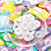 Bulk Sugar-Free Round Mint Candies Custom Fresh Breath Sweets Fruity Flavor Cool Mint Press Tablet Candy Bag