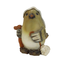 Statues personnalisées, vente en gros, résine, série d'oiseaux, décoration de jardin, Articles d'ameublement d'extérieur, cadeaux pour enfants, artisanat