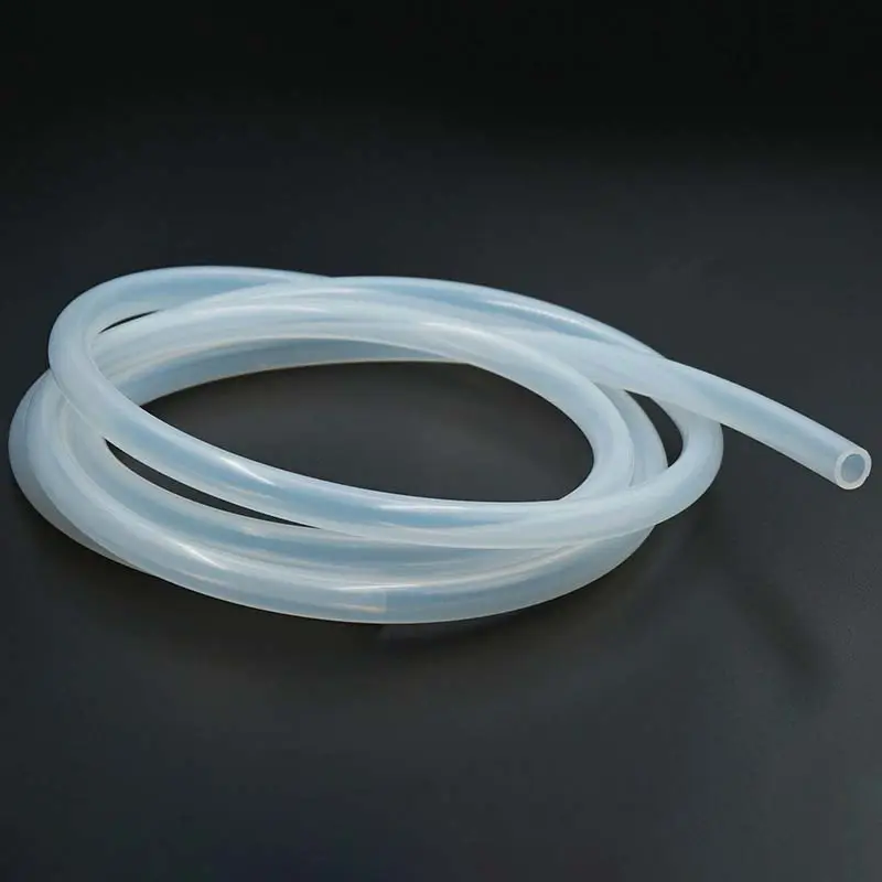 Aangepaste Hoge Transparante Food Grade Siliconen Slang 0.5Mm Kleine Diameter Medische Kwaliteit Siliconen Rubber Tubing