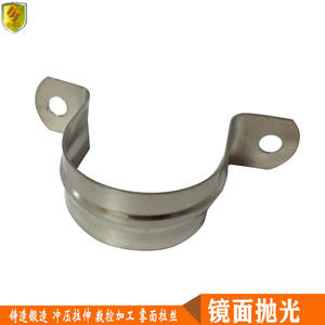 Stainless Steel U-Shaped Pipe <b>Clamps</b> Saddle <b>Clamps</b> and Supports for Water Pipes Multiple Sizes for <b>Hose</b> <b>Clamps</b> - Product Image 2
