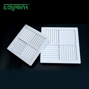 <span class=keywords><strong>Grille</strong></span> de <span class=keywords><strong>ventilation</strong></span> linéaire carrée moderne MDO à 4 voies pour <span class=keywords><strong>porte</strong></span> de salle de bain, en plastique ABS, diffuseur de climatisation pour usage extérieur - Product Image 1