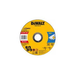 Disque de meulage Dewalt 115 mm 6 mm à alvéoles pour acier inoxydable, disque de coupe pour métal - Product Image 1