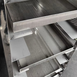 Équipement de cuisine et de restauration, industrie alimentaire, chariot de service alimentaire, chariot à <span class=keywords><strong>plateau</strong></span> de présentation en acier inoxydable 304 - Product Image 1