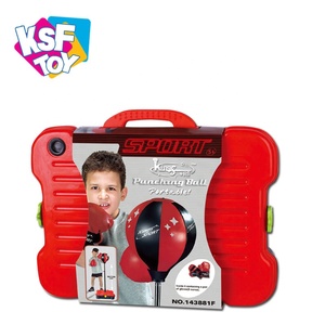 Ensemble de matériel de fitness domestique pour enfants en gros : Ballon de réaction en forme de poire et ballon de boxe de vitesse - Product Image 4
