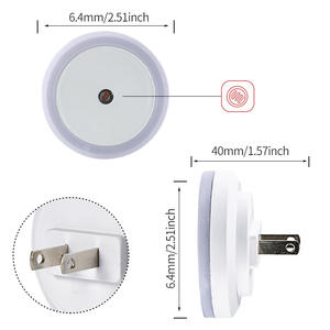 Luz Nocturna LED Cuadrada de Diseño Minimalista con Sensor de Movimiento, Luz Blanca Cálida, USB, para Dormitorio Infantil, Bebés, Baño, Escaleras, Pasillo, Mini Interruptor - Product Image 2
