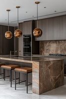 Meubles de cuisine Artisan 2026 - Îlot de cuisine avec des designs modernes et luxueux