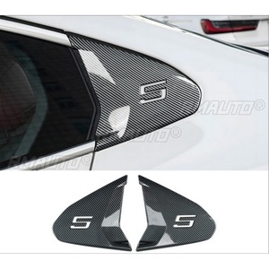 For BMW 5 Series i5 2024-2025 Car Rear Triangle <b>Window</b> Shark Cheek Trim Body Kit Rear Side Vent <b>Window</b> Trim <b>Cover</b> Modification - Product Image 3