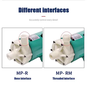 Pompe chimique à entraînement magnétique micro <span class=keywords><strong>MP</strong></span> <span class=keywords><strong>15RM</strong></span>, en fluoroplastique, résistante aux acides et aux alcalis, pompe de circulation d'eau - Product Image 6