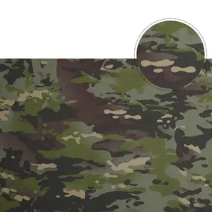 Hochwertige Baumwolle Weiche Textil Cordura Wasserdichte Leinwand Realtree Desert Tactical Uniform Camouflage Ripstop Stoff