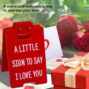 <span class=keywords><strong>ดอกไม้</strong></span>ประดิษฐ์โรแมนติกตกแต่งโต๊ะสำหรับคนรักตลกวันเกิดและของขวัญแต่งงานไอเดีย 'สำหรับความรักคุณ' ลงชื่อรวมสามี g - Product Image 4