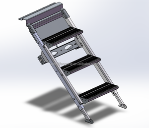Marchepied robuste MEIDI pour camping-car, en alliage d'aluminium 6063, étanche, résistant à la rouille, pour la vente en gros de pièces détachées pour camping-cars - Product Image 2