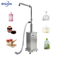 Machine de remplissage automatique pour liquides, beurre de cacahuète, huile, sauce tomate, cosmétiques, miel et pâtes