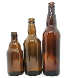 12 Onzas Botella de <span class=keywords><strong>Cerveza</strong></span> de Vidrio Ámbar de Cuello Largo de 330 ml (355 ml) con Tapa Corona Desprendible - Product Image 2