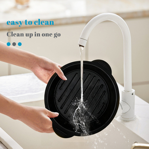 Bandeja de Microondas para Desayuno Rápido, Plato para Hacer Panqueques, Waffles, Huevos Batidos y Calentar Tocino - Product Image 5