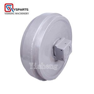 Part Undercarriage Excavator Kualitas OEM SH200 SH220 SH300, Roda <span class=keywords><strong>Idler</strong></span> Depan, Roda <span class=keywords><strong>Idler</strong></span> Track <span class=keywords><strong>KRA1198</strong></span> KBA0877 C8A0173 - Product Image 4