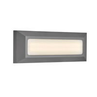 Lampe murale d'escalier moderne 3,8W pour intérieur, éclairage mural LED d'escalier extérieur IP65 pour jardin, cour, couloir