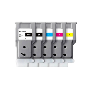 Cartouche d'encre pigmentée PFI-320 avec puce, compatible avec <span class=keywords><strong>Canon</strong></span> TM200 TM205 TM300 TM305 200 205 300 305 PFI320 - Product Image 2