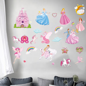 Vinilo Decorativo <span class=keywords><strong>de</strong></span> <span class=keywords><strong>Pared</strong></span> <span class=keywords><strong>de</strong></span> Príncipe y Princesa, Papel Tapiz <span class=keywords><strong>de</strong></span> Dibujos Animados <span class=keywords><strong>para</strong></span> Niños, Adhesivo Decorativo <span class=keywords><strong>para</strong></span> Sala <span class=keywords><strong>de</strong></span> Estar, Mural Autoadhesivo <span class=keywords><strong>para</strong></span> Fondo <span class=keywords><strong>de</strong></span> TV - Product Image 2