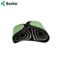 Semelles de chaussures en fibre de carbone PU Poron avec soutien de la voûte plantaire, antidérapantes, désodorisantes, absorbant les chocs, soulagement de la fasciite plantaire, semelles de sport