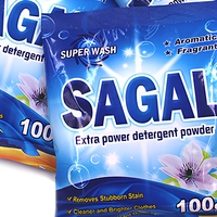 Poudre Détergente Parfumée Anti-Odeur SAGAL Marque Privée 100g Recrutement d'Agents