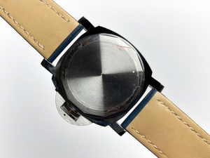 Pa-ner-ai thương hiệu nổi tiếng cổ điển lu-pam1085 màu xanh khâu đơn giản sang trọng cơ khí chuyển động ban đêm ánh sáng đôi đồng hồ nam - Product Image 6