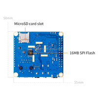 Carte de développement Orange Pi Zero 3 1GB LPDDR4 A53 1.5GHz H618 64bit SoC WiFi 5 BT5.0 Type-C Interface Orange Pi Zero3 1G Mémoire