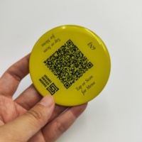 Individueller Druck Yelp Überprüfung Epoxidhäuser NFC-Smart Card Epoxidhäuser PVC-Karte mit Chip NTAG215 für Online-Verkäufer