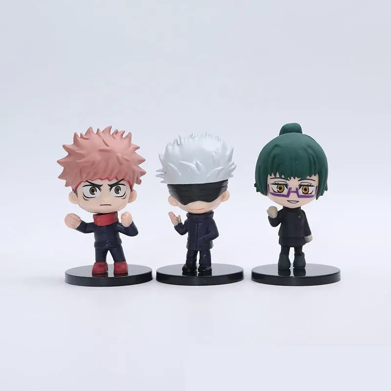Wholesale 11pcs/set Japan Anime Cute Gojo Satoru Figurines