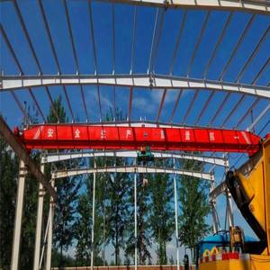 Pont roulant à poutre unique, commande à distance par PLC, espaces réduits, faible hauteur de plafond, atelier, capacité de 3 à 15 tonnes, état neuf, moteur - Product Image 2