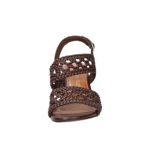 Sandalias de Tacón para Mujer Marco Tozzi, Color Marrón, Tacón de 7 cm, Talla 36, Diseño con Correa Tejida - Product Image 3
