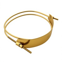 JINDONG Collier de serrage double fil en acier au carbone poli de 13 pouces pour tuyaux d'eau et de lutte contre l'incendie, robuste, OEM